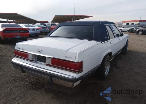 1989 Mercury Grand Marquis Ls from USA, damaged, VIN 2MEBM75F7KX703519